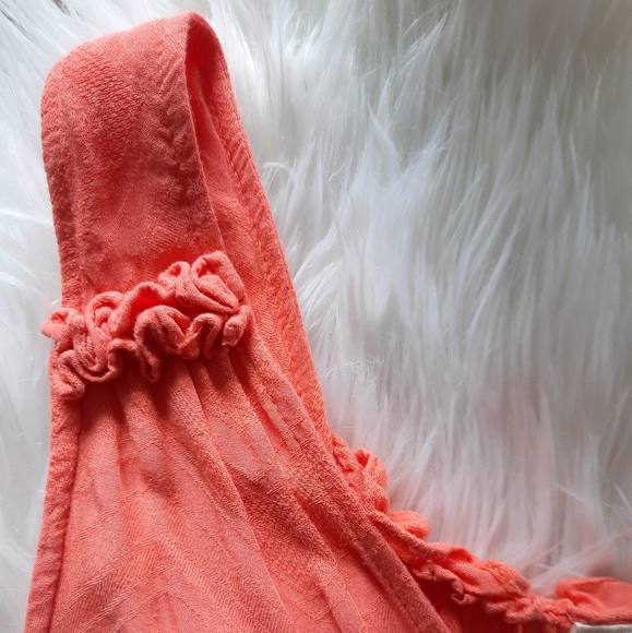 Anthropologie Maeve Bretta Gathered Orange Tank - Picture 11 of 16